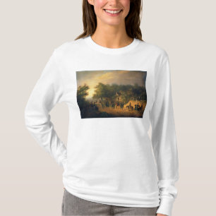 T-shirt Arrivée de Nicholas I de tsar dans le camp