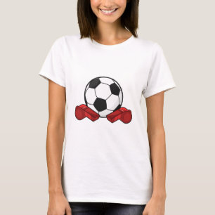 T-shirt Arrivée sifflet & balle de football