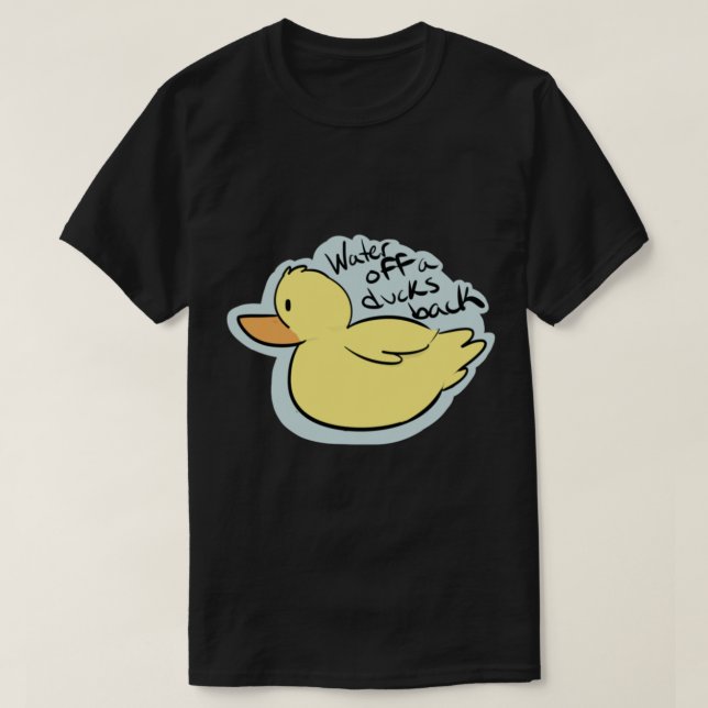 T-shirt Arroser un canard (Design devant)