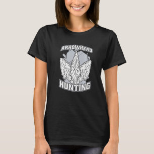 T-shirt Arrowhead Chasse Flint Artefact Rocks Arrowhead C