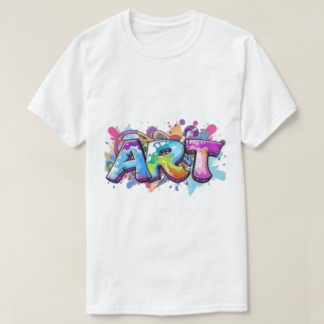 T-SHIRT ART (Design devant)