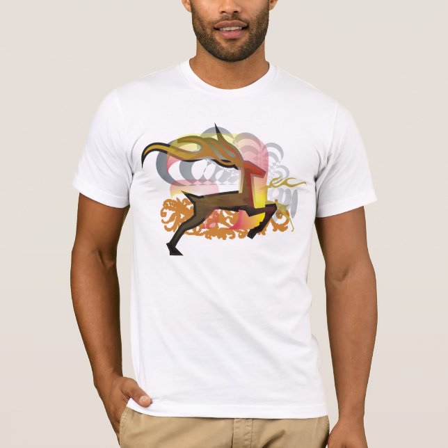T-shirt Art abstrait (Devant)