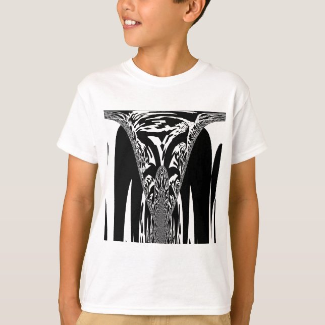 T-shirt Art Abstrait africain (Devant)