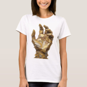 T-shirt ART ABSTRAIT Argenté CRISP Design Moderne