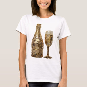 T-shirt ART ABSTRAIT argenté Sharp Design abstrait