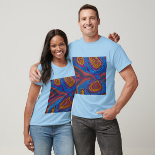 T-shirt Art Abstrait autochtone Vol 03
