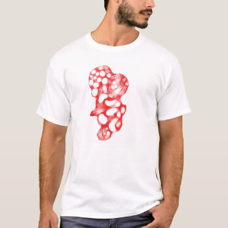 T-shirt Art abstrait bio