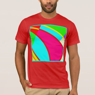 T-shirt Art Abstrait coloré