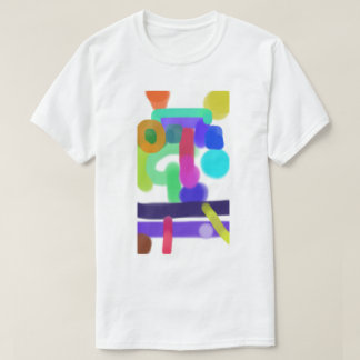 T-shirt Art Abstrait Coloré 11