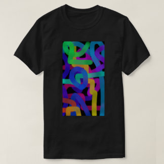 T-shirt Art Abstrait Coloré 17