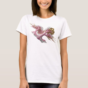 T-shirt Art Abstrait Doré ART PORTABLE