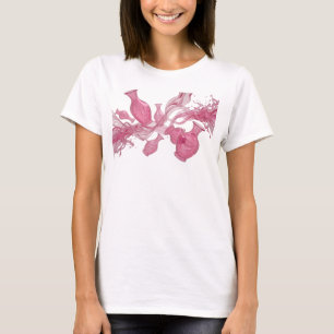 T-shirt ART ABSTRAIT Iconique Argent Impression de mode v2