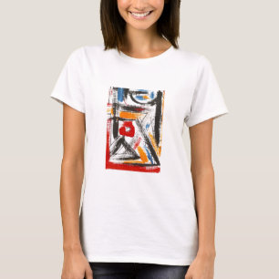 T-shirt Art abstrait peint parMain moderne