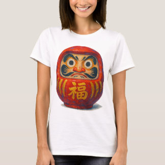 T-shirt Art acrylique de la poupée japonaise Daruma