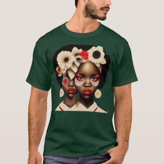 T-shirt Art AI Maintenant vous me voyez maintenant vous ne
