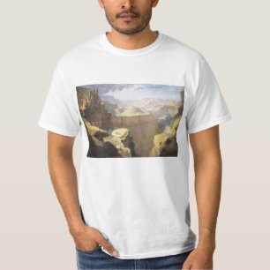 T-shirt Art américain vintage de l'Ouest, Grand Canyon par