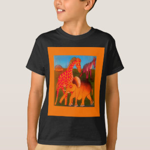 T-shirt Art animal africain