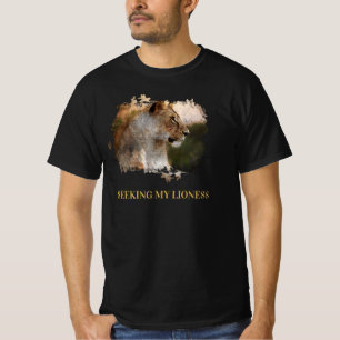 T-shirt *~* Art AP23 Peinture artistique LIONESS