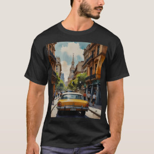 T-shirt art aquarelle de Buenos Aires