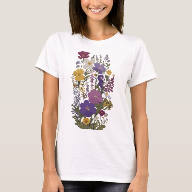 T-shirt Art botanique (Devant)