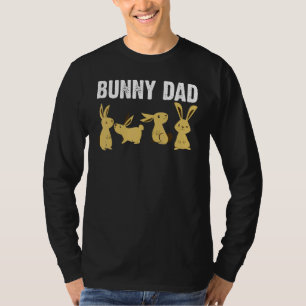 T-shirt Art Bunny cool Pour Papa Père Rabbit Jersey Wooly