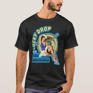 T-shirt Art chanceux de nez de 2ÈME GUERRE MONDIALE de