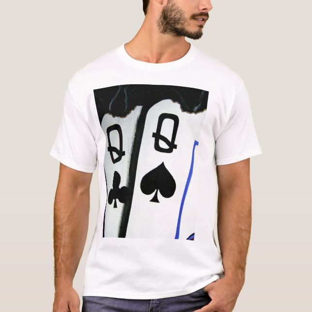 T-shirt Art chaud de tisonnier de dames de la Reine (Devant)