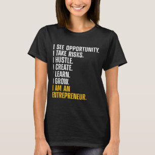 T-shirt Art Cool Entrepreneur Pour Hommes Femmes Ceo Nouve