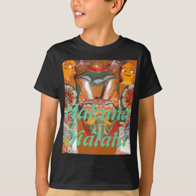 T-shirt Art Culturel Unique - Design Sri-Lankais/Indonésie (Devant)