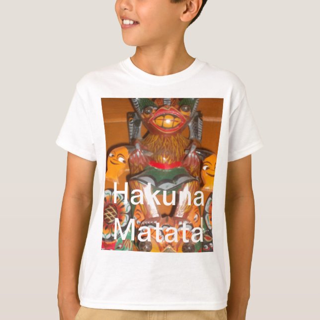 T-shirt Art Culturel Unique - Design Sri-Lankais/Indonésie (Devant)