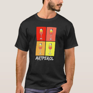 T-shirt Art D'Aperol - Artperol - I Love Aperol - Favoris