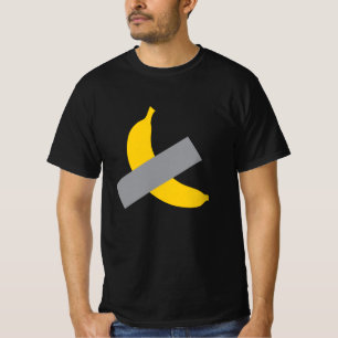 T-shirt Art de banane scotchée
