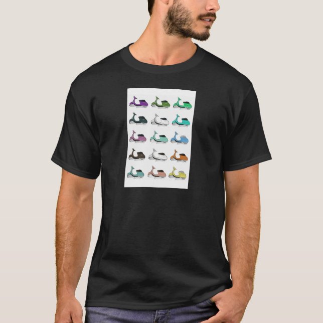 T-shirt Art de bruit de Lambretta (Devant)