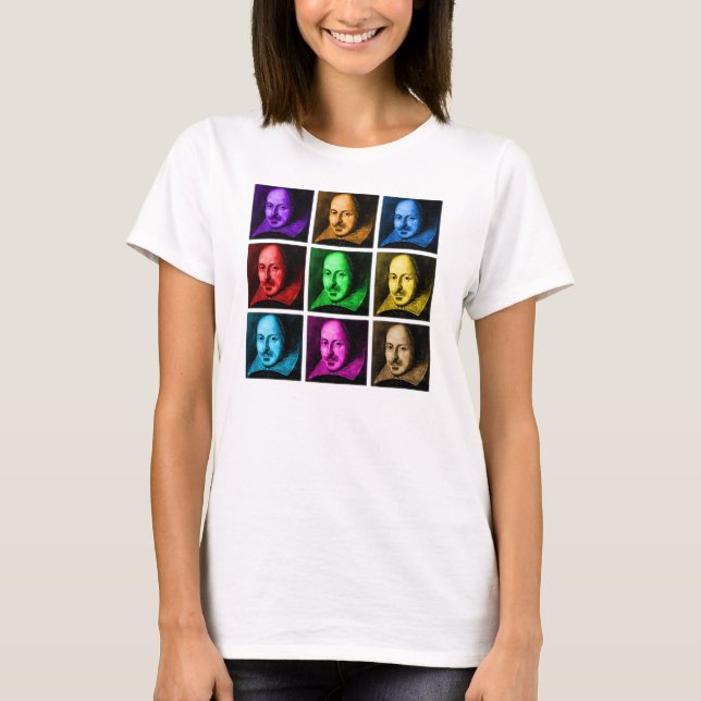 T-shirt Art de bruit de Shakespeare (Devant)