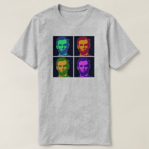 T-shirt Art de bruit quatre Abraham Lincolns