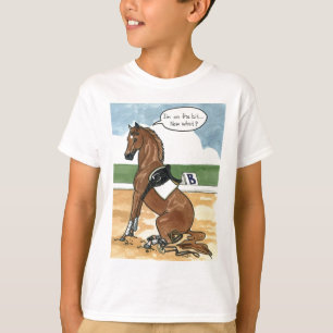 T-shirt Art de cheval SUR LE PEU maintenant ce qui