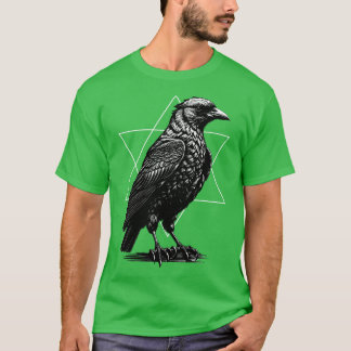 T-shirt Art de corbeau