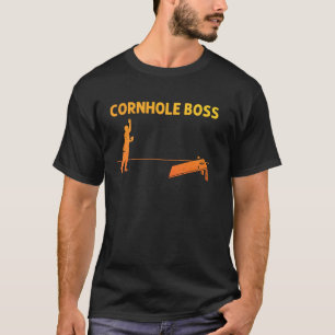 T-shirt Art de cornhole cool pour hommes femmes Équipe de