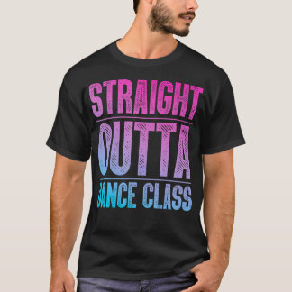 T-shirt Art de danse pour fille femme amatrice de danse Ré
