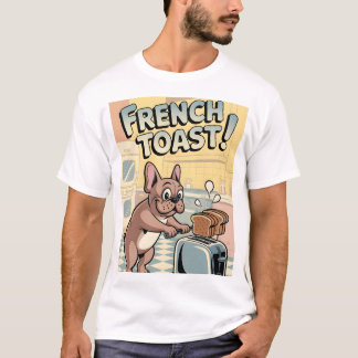 T-shirt Art de dessin animé pour le petit-déjeuner de Boul