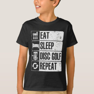 T-shirt Art de golf à disque drôle pour hommes femmes joue