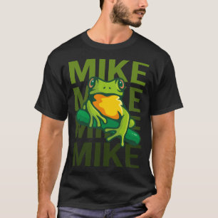 T-shirt Art de grenouille - Mike Name