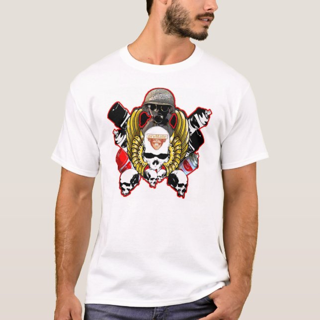 T-shirt Art de guerre (MyPrymate) (Devant)
