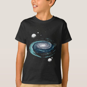 T-shirt Art de la nébuleuse galactique