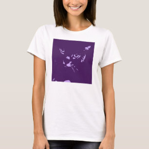 T-shirt Art de la pop sur le chat bleu russe