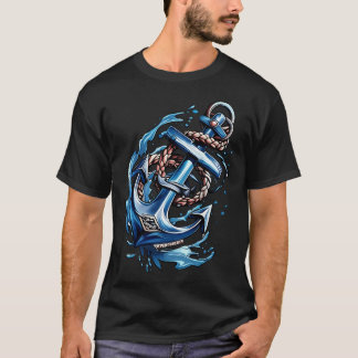 T-shirt Art de l'ancre
