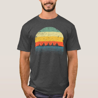 T-shirt Art de l'aviron pour hommes femmes Roweam équipage