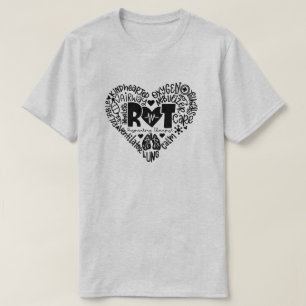 T-shirt Art de mots Thérapie Respiratoire 