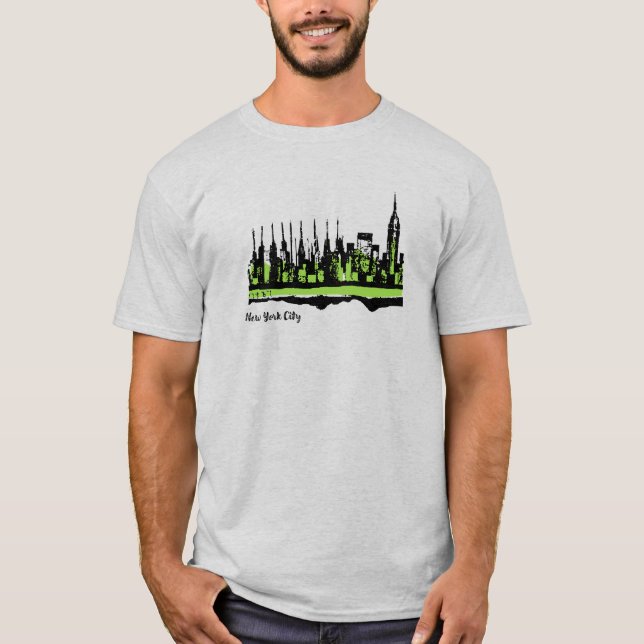 T-shirt art de New York (Devant)