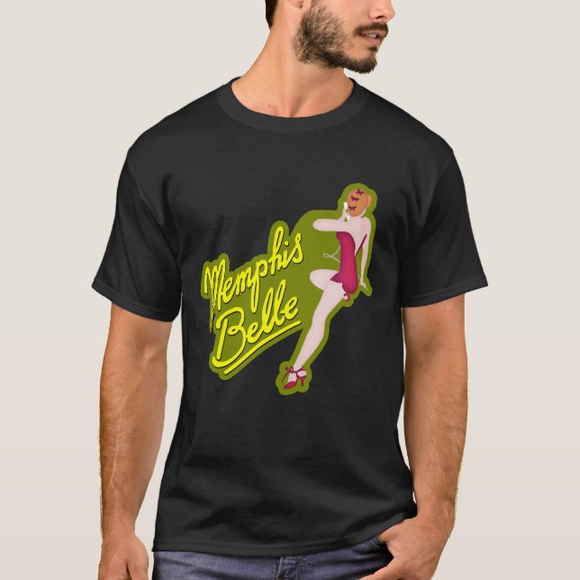 T-shirt Art de nez de 2ÈME GUERRE MONDIALE de belle du (Devant)